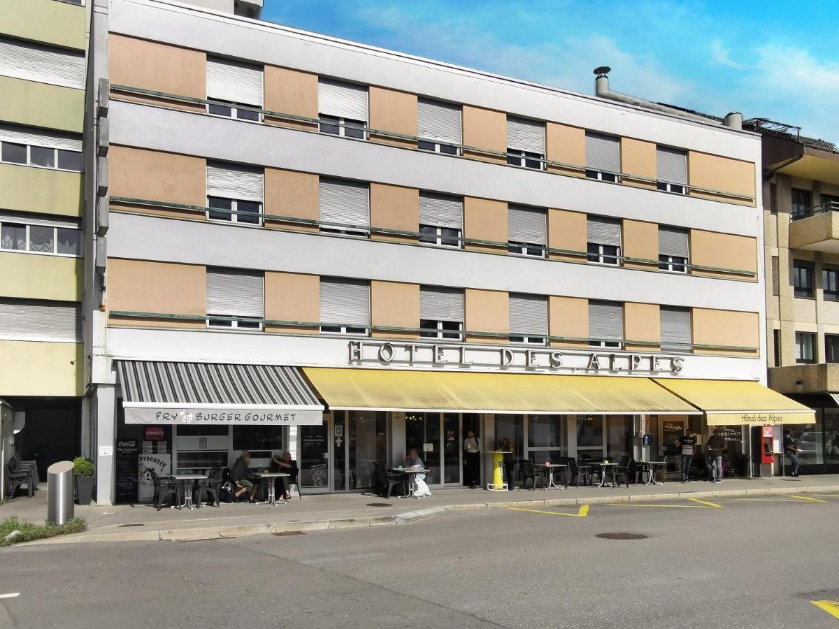 Hotel Des Alpes Bulle Center Exterior foto